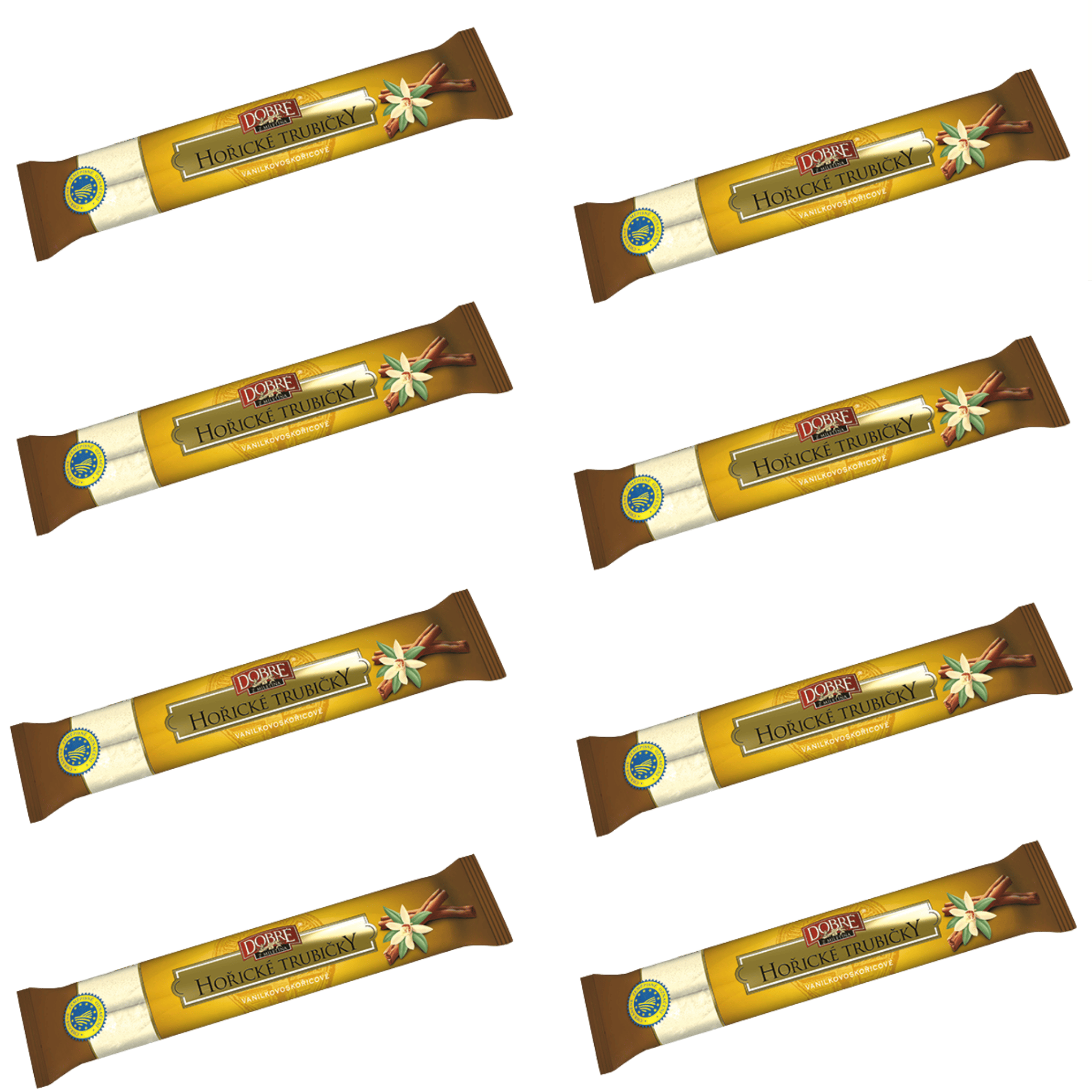 Prave horicke trubicky Dobre Horicke Cinnamon-Vanilla Box / Dobre horicke trubicky vanilkovo-skoricove Box