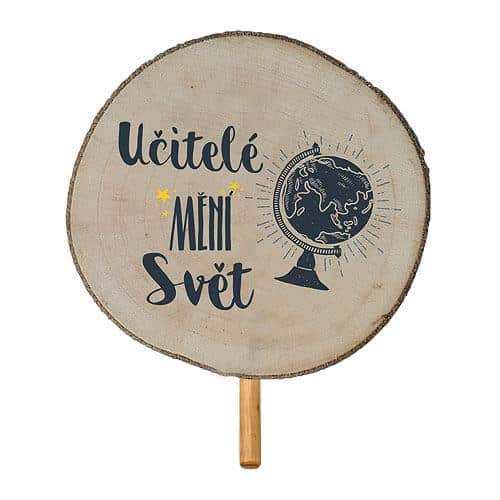 Wooden Flower Decoration – Teachers Change the World