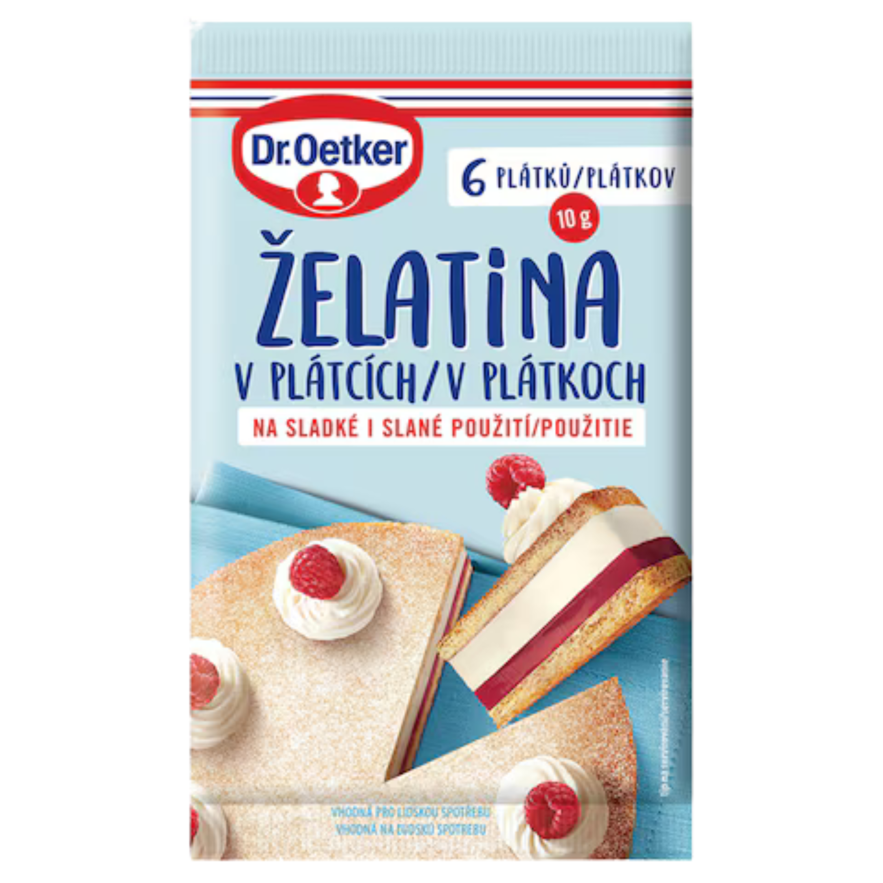 Dr.Oetker Sheet Gelatine / Platkova zelatina