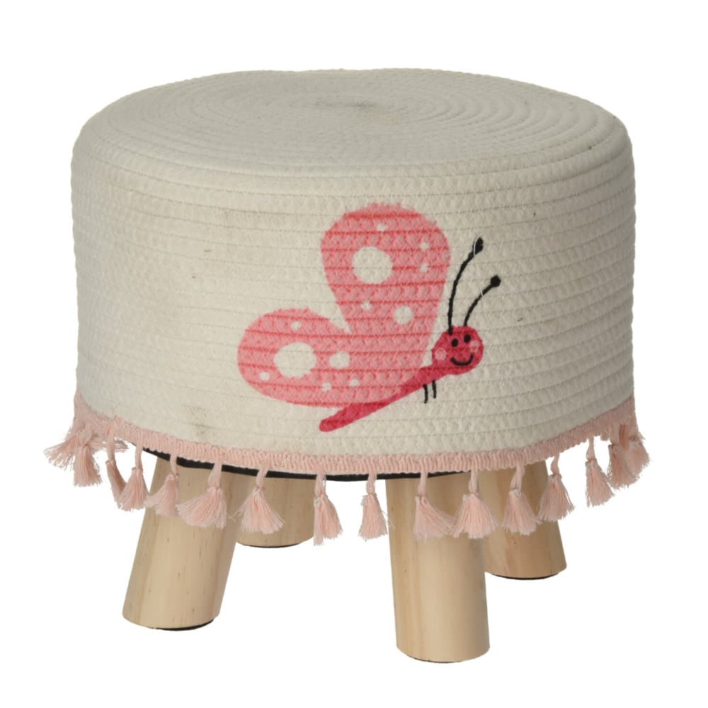 Children’s Stool with Fringes