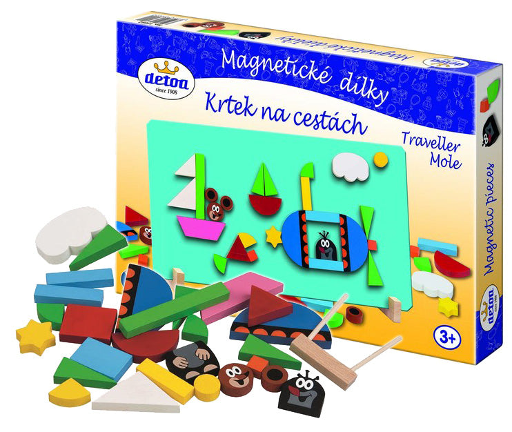 Dilky magneticke - Krtek na cestach | Czech Toys | czechmovie
