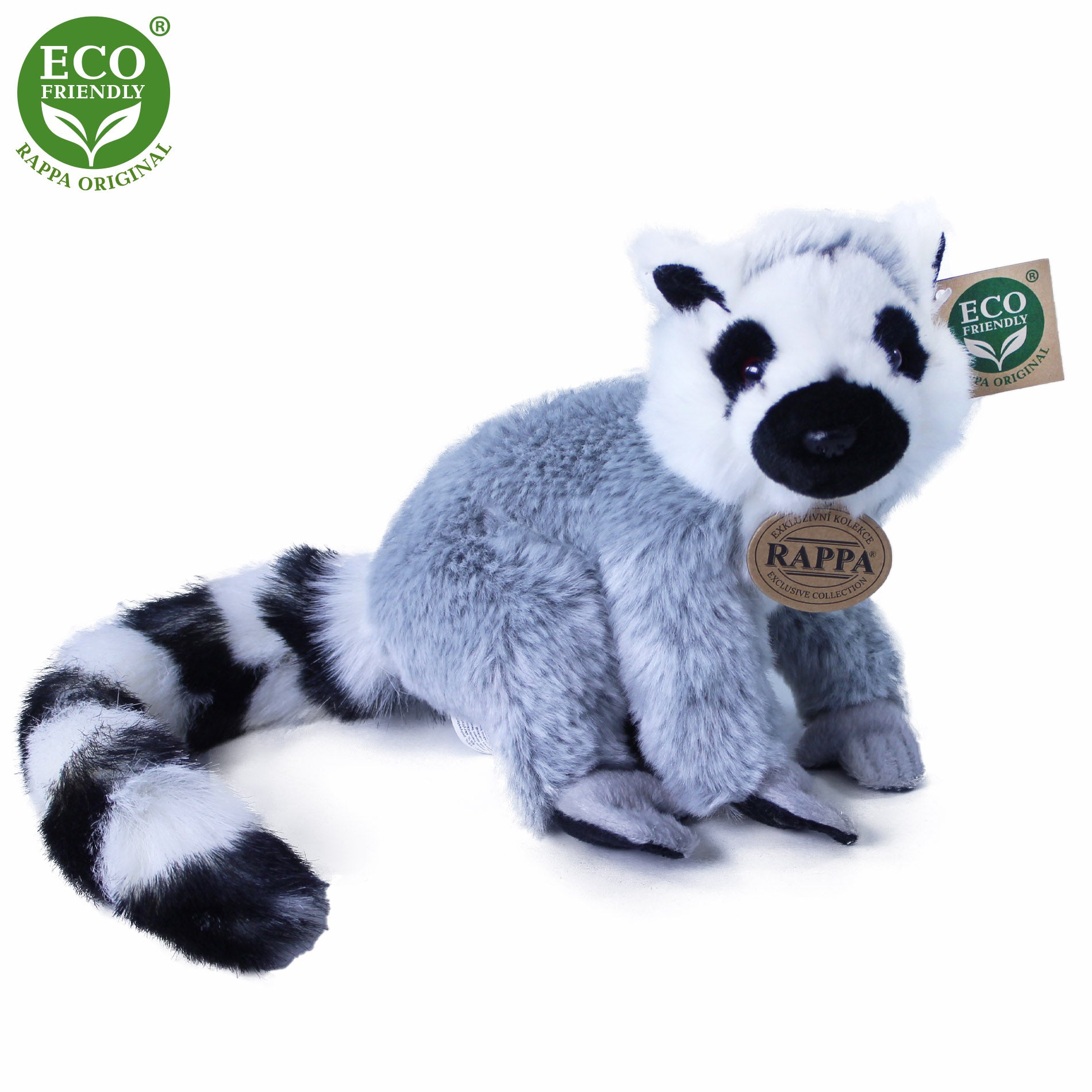 Plysovy lemur 19 cm ECO-FRIENDLY | Czech Toys | czechmovie