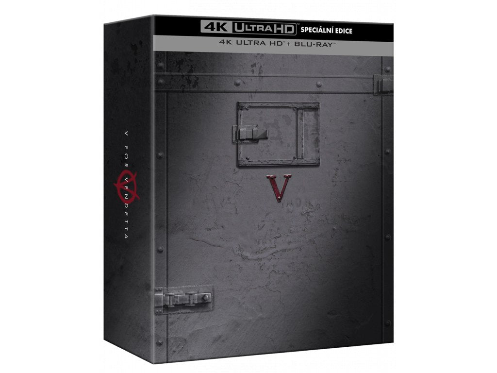 V jako Vendeta: Specialni edice 2BD (UHD+BD) / V for Vendetta Special Edition - Czech version