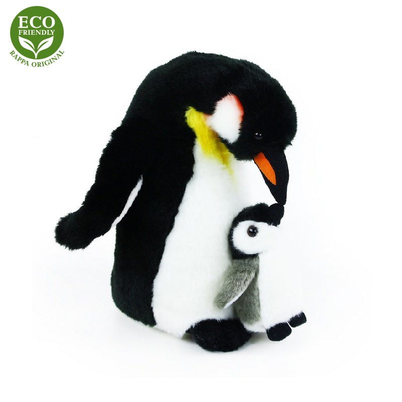Plysovy tucnak s mladetem 22 cm ECO-FRIENDLY | Czech Toys | czechmovie