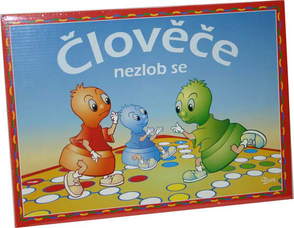 Hra Clovece nezlob se velke | Czech Toys | czechmovie