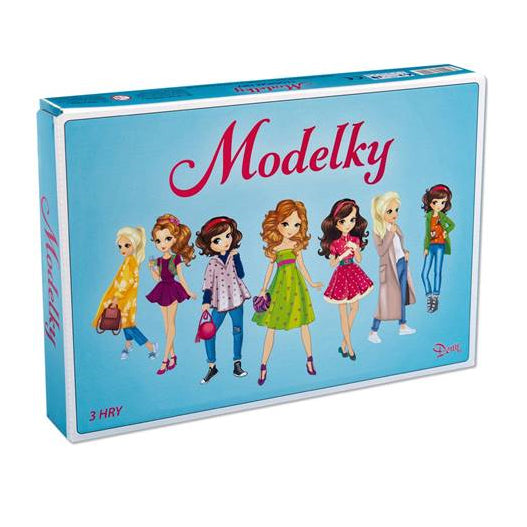 Hra Modelky 3 logicke hry | Czech Toys | czechmovie