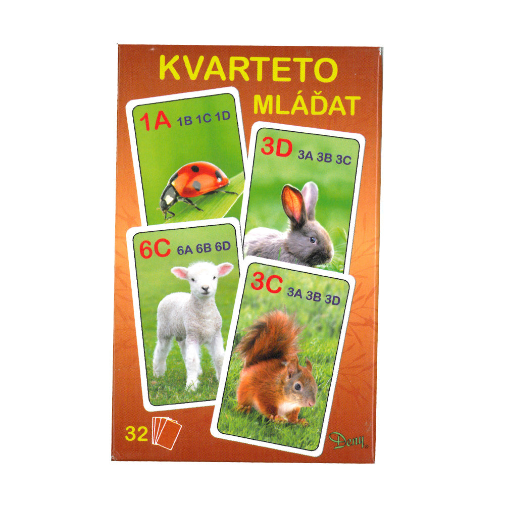 Karty kvarteto Mladata | Czech Toys | czechmovie