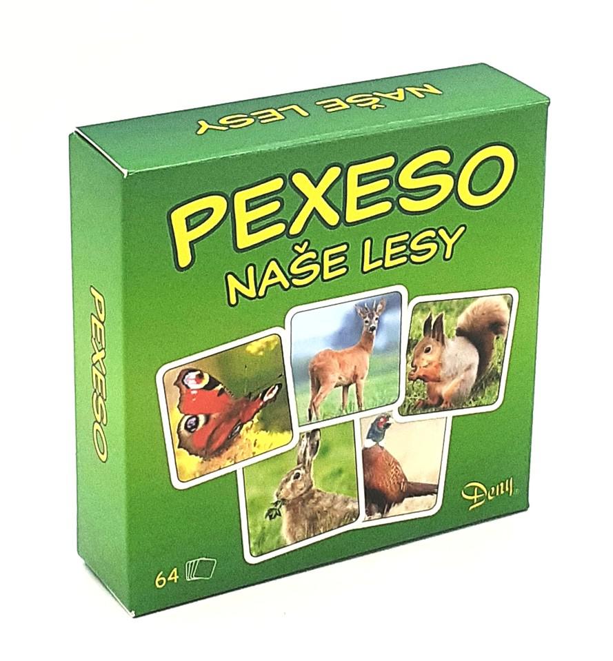 Pexeso Nase lesy v krabicce | Czech Toys | czechmovie