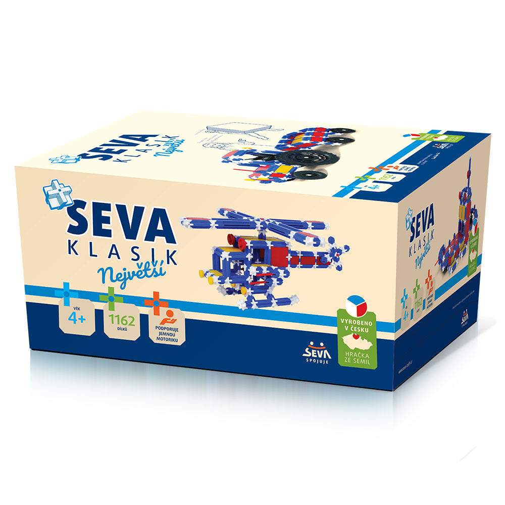 Stavebnice SEVA KLASIK - Nejvetsi | Czech Toys | czechmovie
