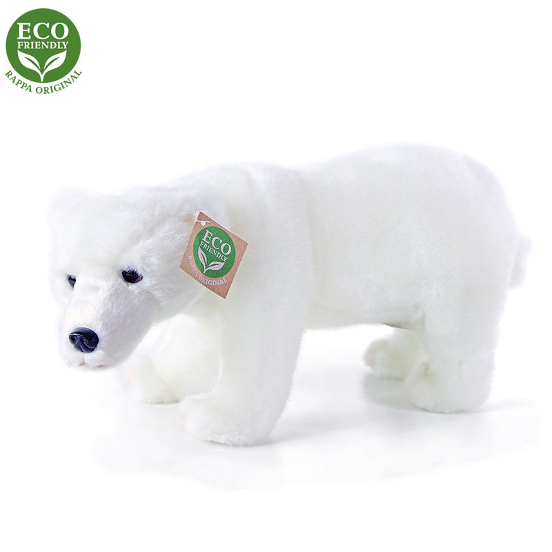 Plysovy medved polarni stojici 28 cm ECO-FRIENDLY | Czech Toys | czechmovie