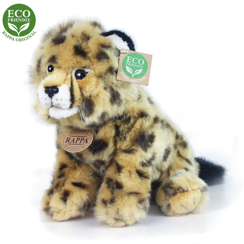 Plysovy gepard sedici 25 cm ECO-FRIENDLY | Czech Toys | czechmovie