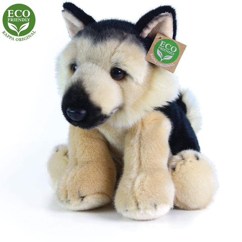 Plysovy pes nemecky ovcak sedici 30 cm ECO-FRIENDLY | Czech Toys | czechmovie