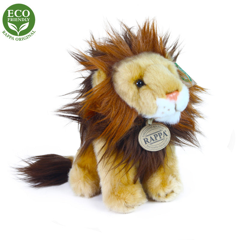 Plysovy lev sedici 18 cm ECO-FRIENDLY | Czech Toys | czechmovie
