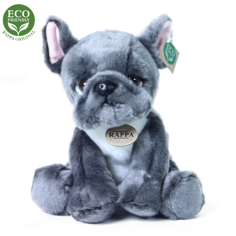 Plysovy pes francouzsky buldocek sedici 26 cm ECO-FRIENDLY | Czech Toys | czechmovie