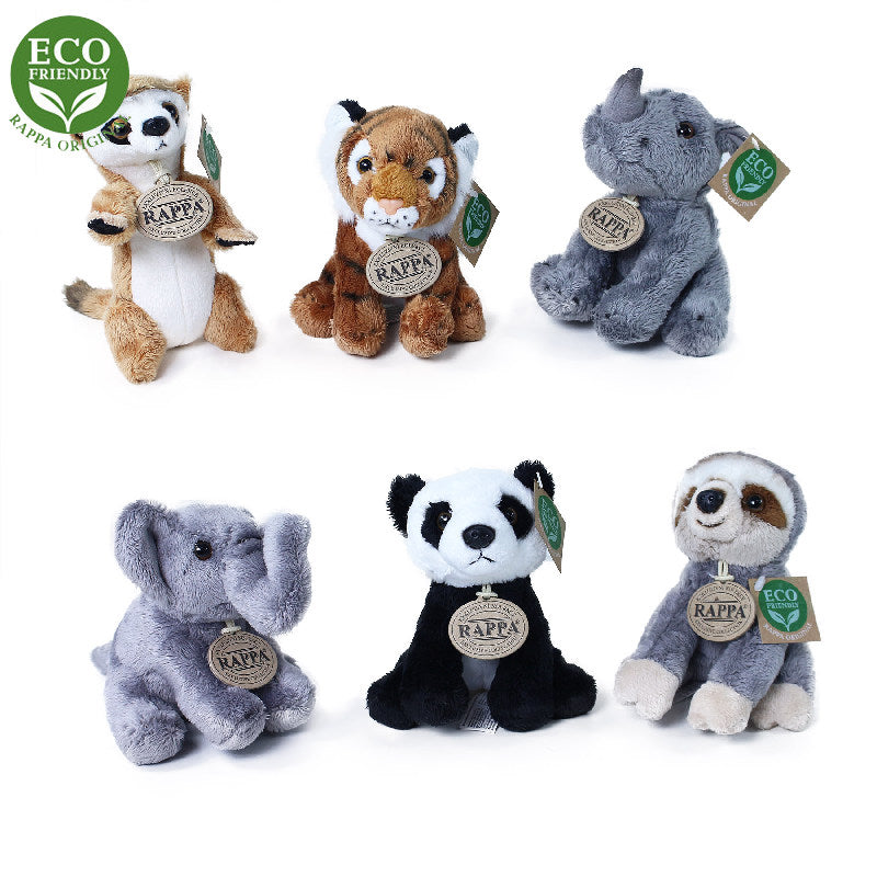 Plysova zvirata exoticka sedici 13 - 15 cm ECO-FRIENDLY | Czech Toys | czechmovie
