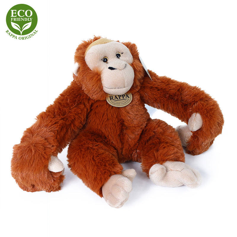 Plysovy orangutan / opice zavesny 20 cm ECO-FRIENDLY | Czech Toys | czechmovie