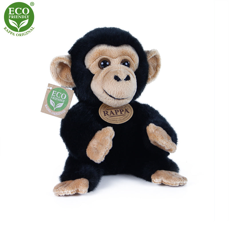Plysova opice simpanz sedici 18 cm ECO-FRIENDLY | Czech Toys | czechmovie