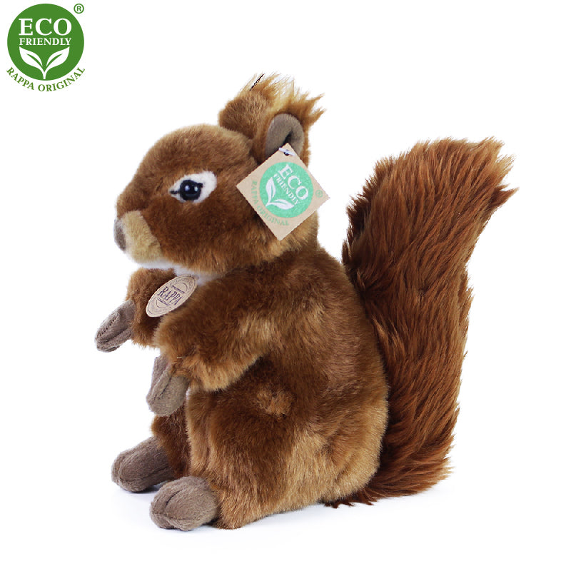 Plysova veverka 21 cm ECO-FRIENDLY | Czech Toys | czechmovie
