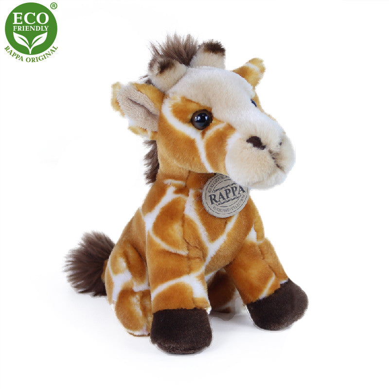 Plysova zirafa sedici 18 cm ECO-FRIENDLY | Czech Toys | czechmovie