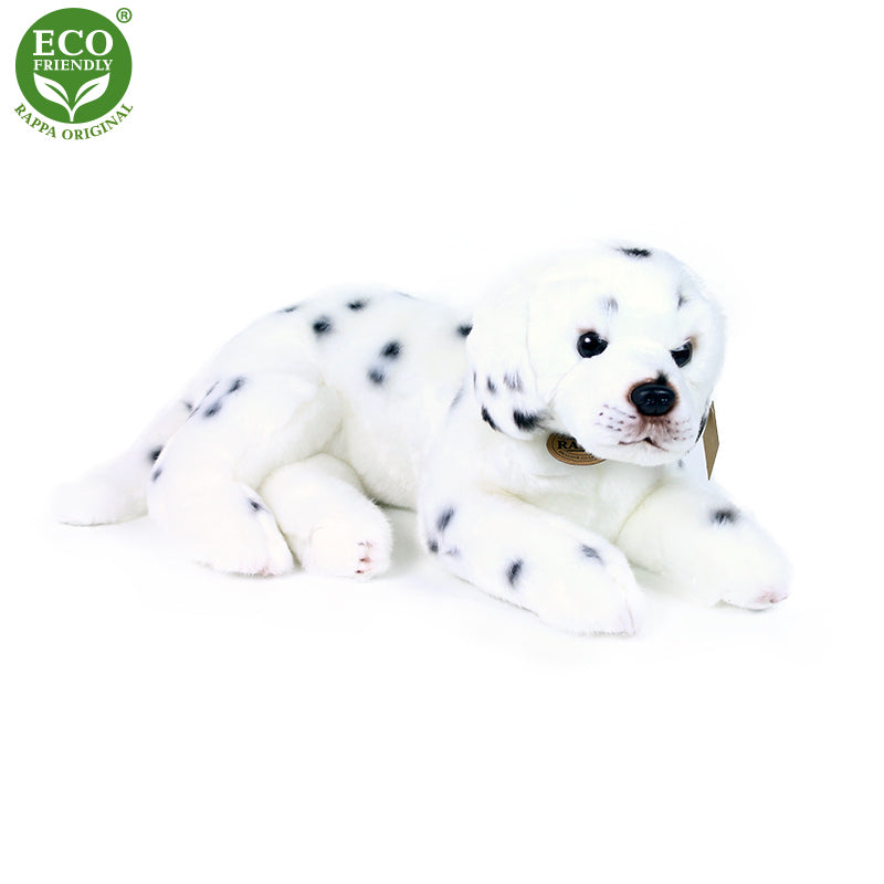 Plysovy pes dalmatin lezici 38 cm ECO-FRIENDLY | Czech Toys | czechmovie