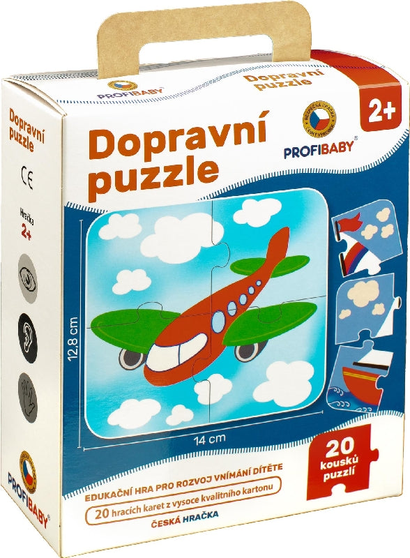 Puzzle dopravni prostredky | Czech Toys | czechmovie