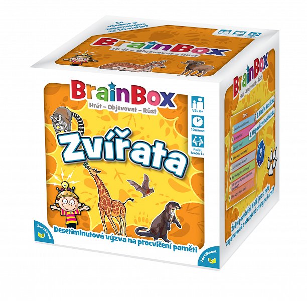 Hra Brainbox - zvirata | Czech Toys | czechmovie