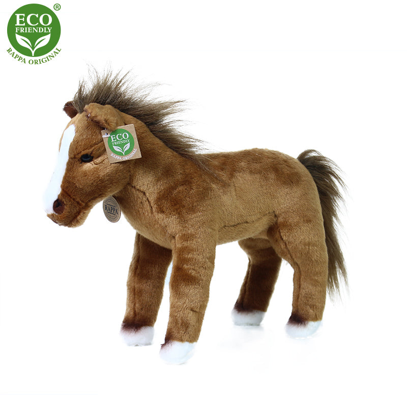 Plysovy kun stojici 32 cm ECO-FRIENDLY | Czech Toys | czechmovie