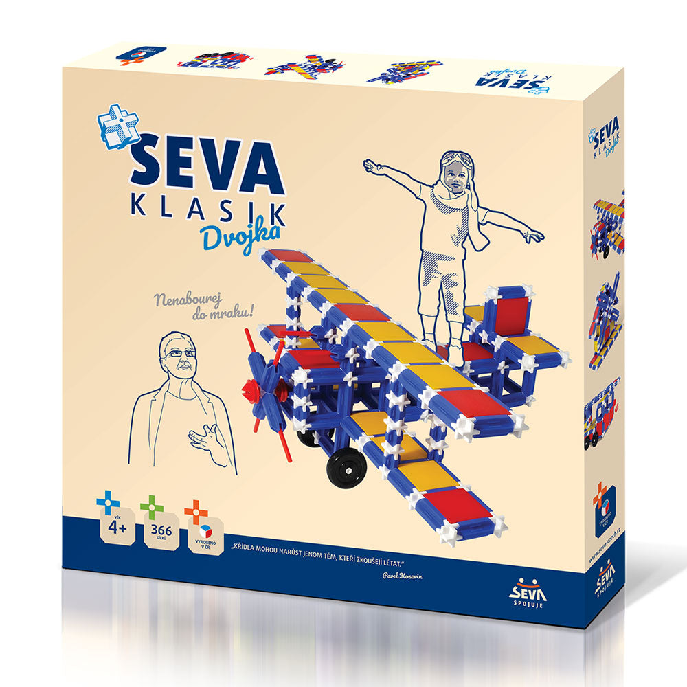 Stavebnice Seva Klasik Dvojka | Czech Toys | czechmovie