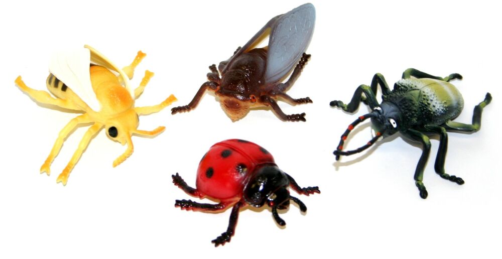 Hmyz/ insekt 4 ks v sacku | Czech Toys | czechmovie