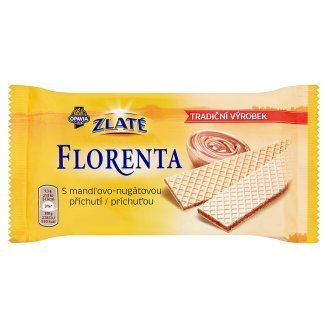 Opavia Zlate Florenta Wafers with Almond-Nougat Filling