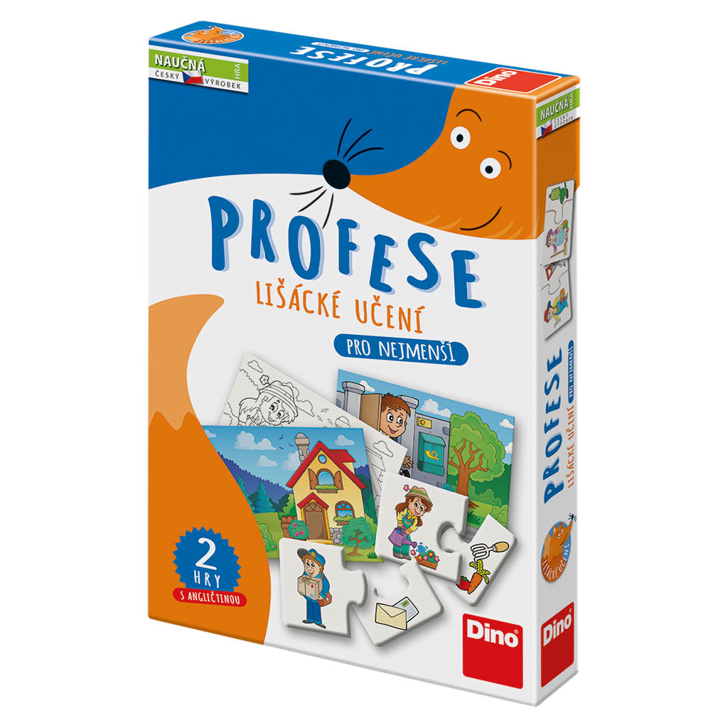 Hra naucna Profese - Lisacke uceni | Czech Toys | czechmovie
