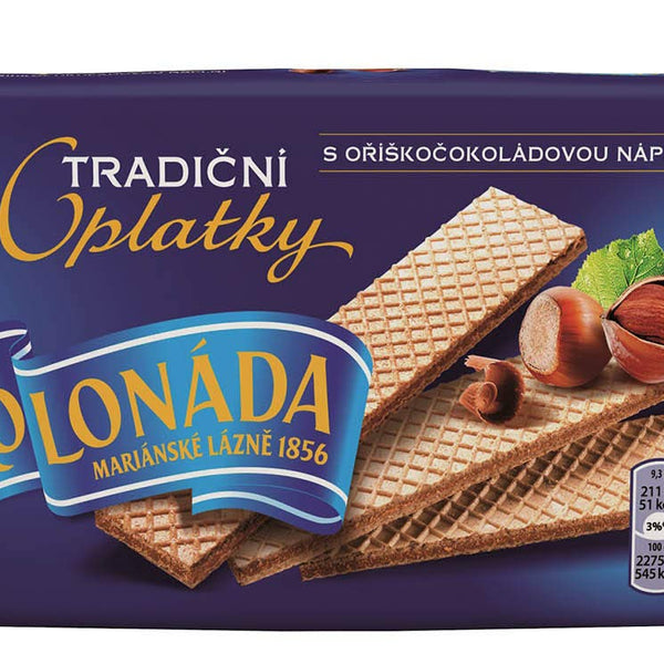 【通販激安】 Kolonada czechmovie | FOOD CZECH | filling Hazelnut with Wafers 菓子