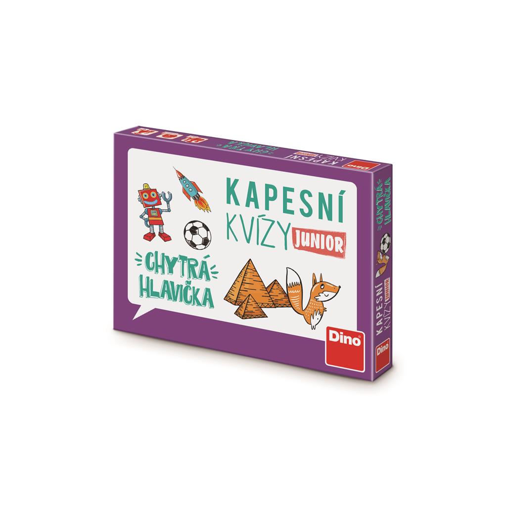 Hra Kapesni kviz Junior - Chytra hlavicka | Czech Toys | czechmovie