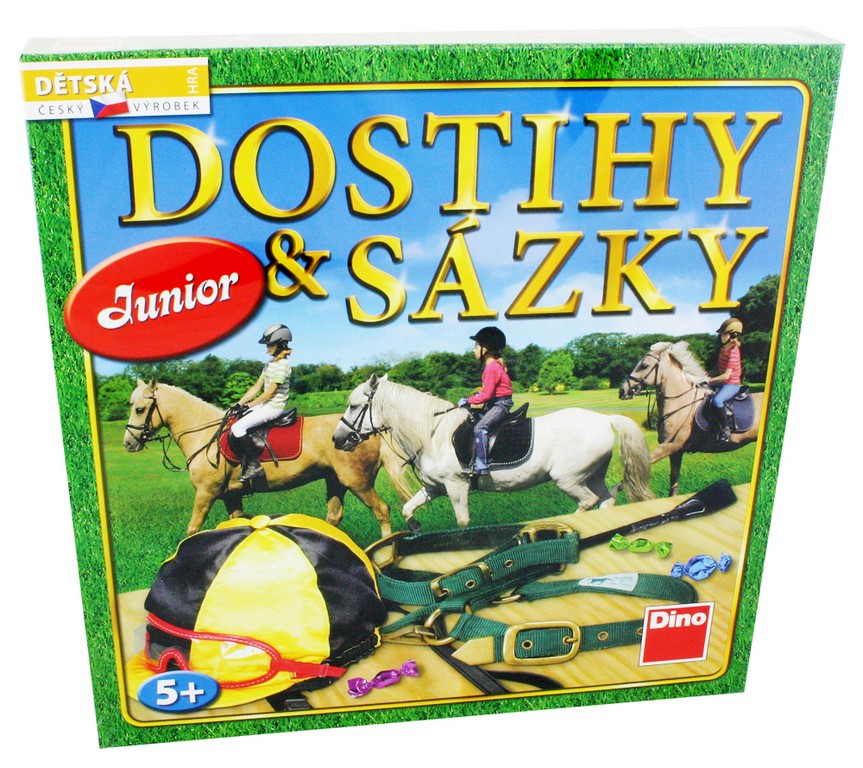 Hra Dostihy a sazky JUNIOR | Czech Toys | czechmovie