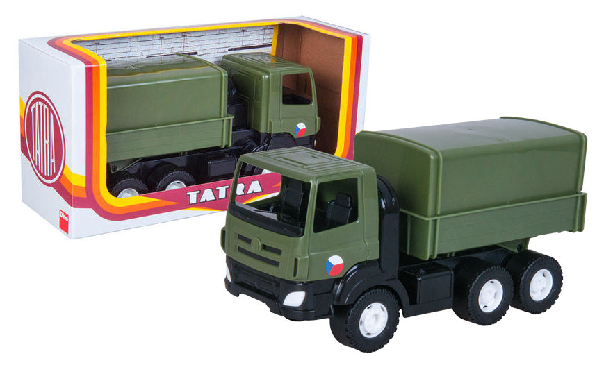 Auto Tatra Phoenix vojensky plast 30 cm | Czech Toys | czechmovie