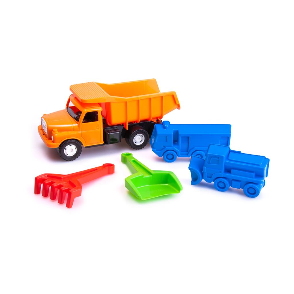 Set piskovy Tatra 148 oranzova 5ks | Czech Toys | czechmovie