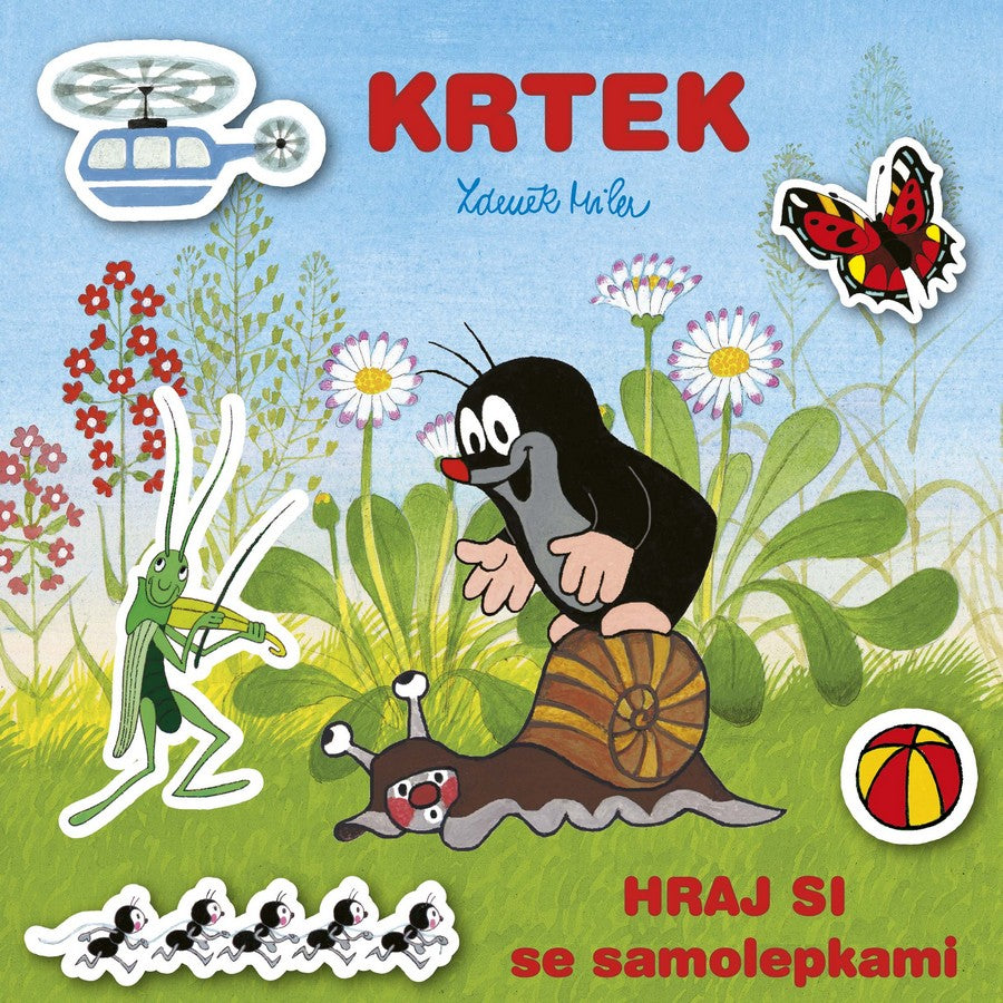 album obrazkove Krtek Hraj si se samolepkami | Czech Toys | czechmovie
