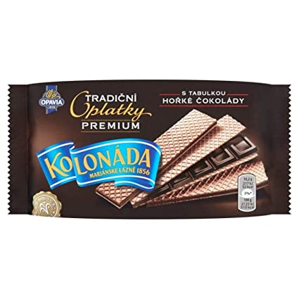 Opavia Kolonada Wafers with Dark-Chocolate filling