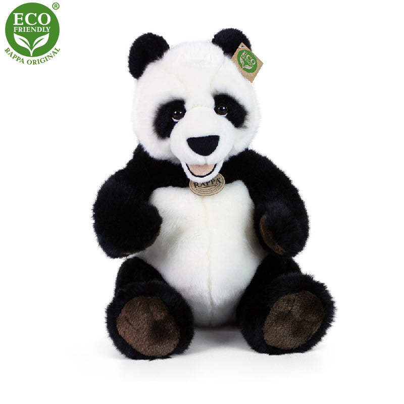 Plysova panda sedici 33 cm ECO-FRIENDLY | Czech Toys | czechmovie
