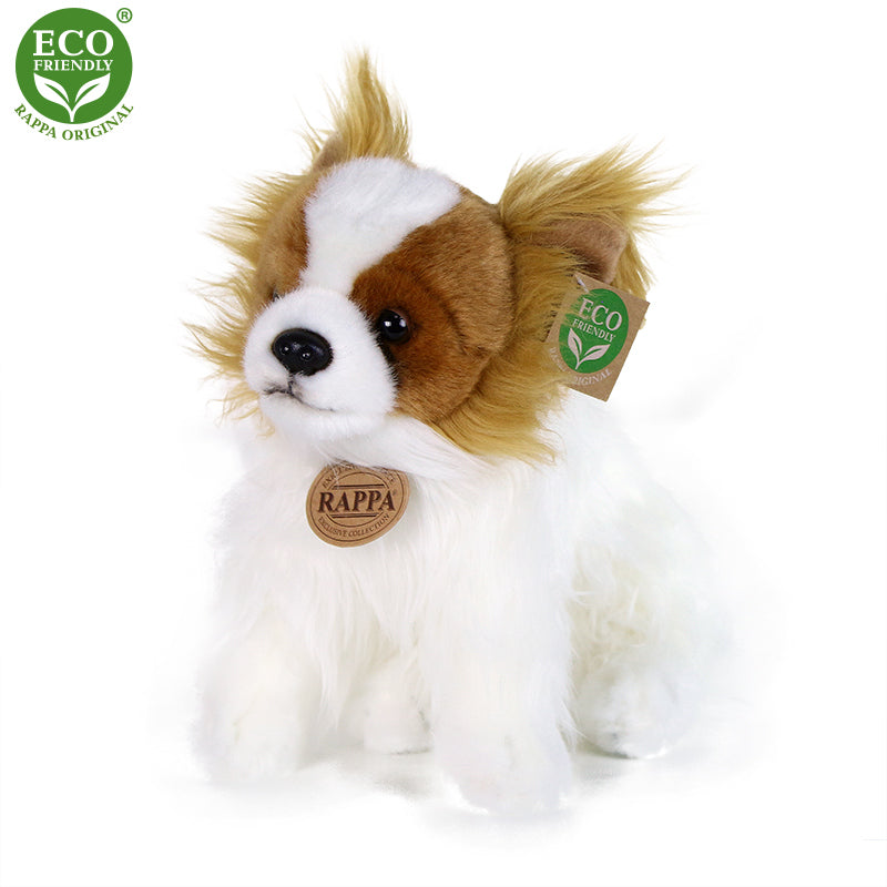 Plysovy pes civava sedici 26 cm ECO-FRIENDLY | Czech Toys | czechmovie