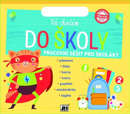 Sesit pracovni Uz chodim do skoly | Czech Toys | czechmovie