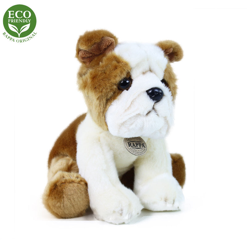 Plysovy pes buldok 26 cm ECO-FRIENDLY | Czech Toys | czechmovie