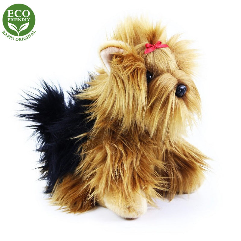 Plysovy pes Jorksir sedici 30 cm ECO-FRIENDLY | Czech Toys | czechmovie