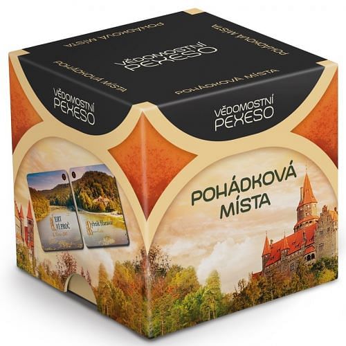 Memory game - Vedomostni pexeso: Pohadkova mista (Czech)
