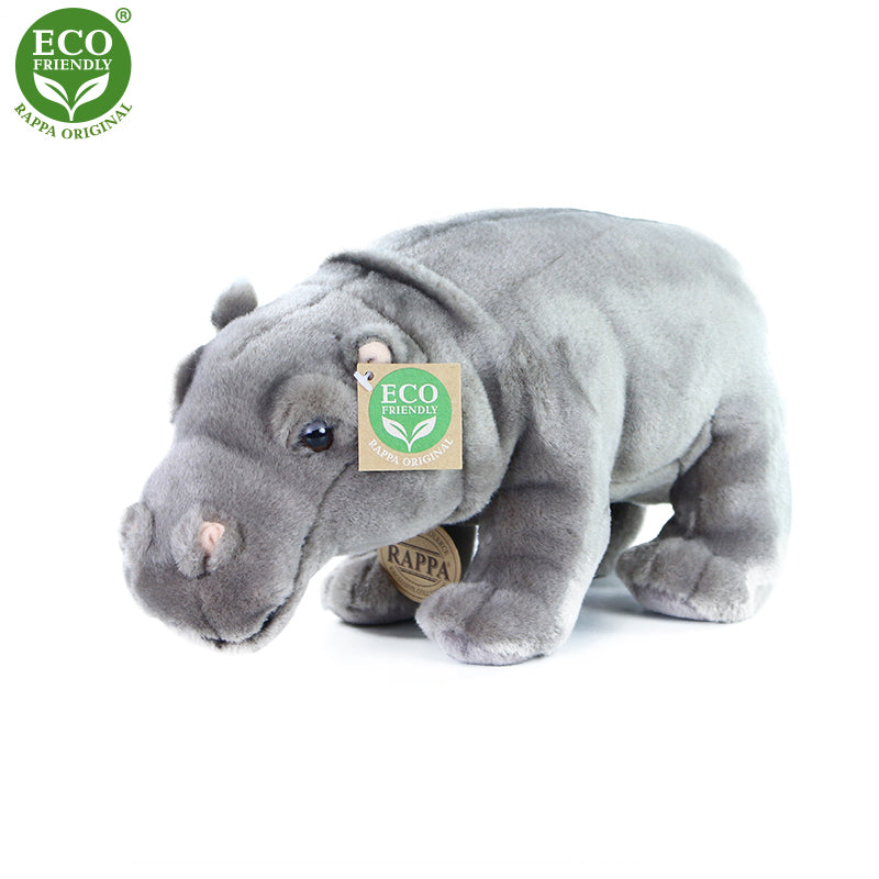 Plysovy hroch stojici 30 cm ECO-FRIENDLY | Czech Toys | czechmovie