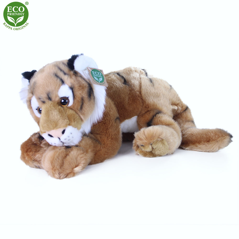 Plysovy tygr lezici 36 cm ECO-FRIENDLY | Czech Toys | czechmovie