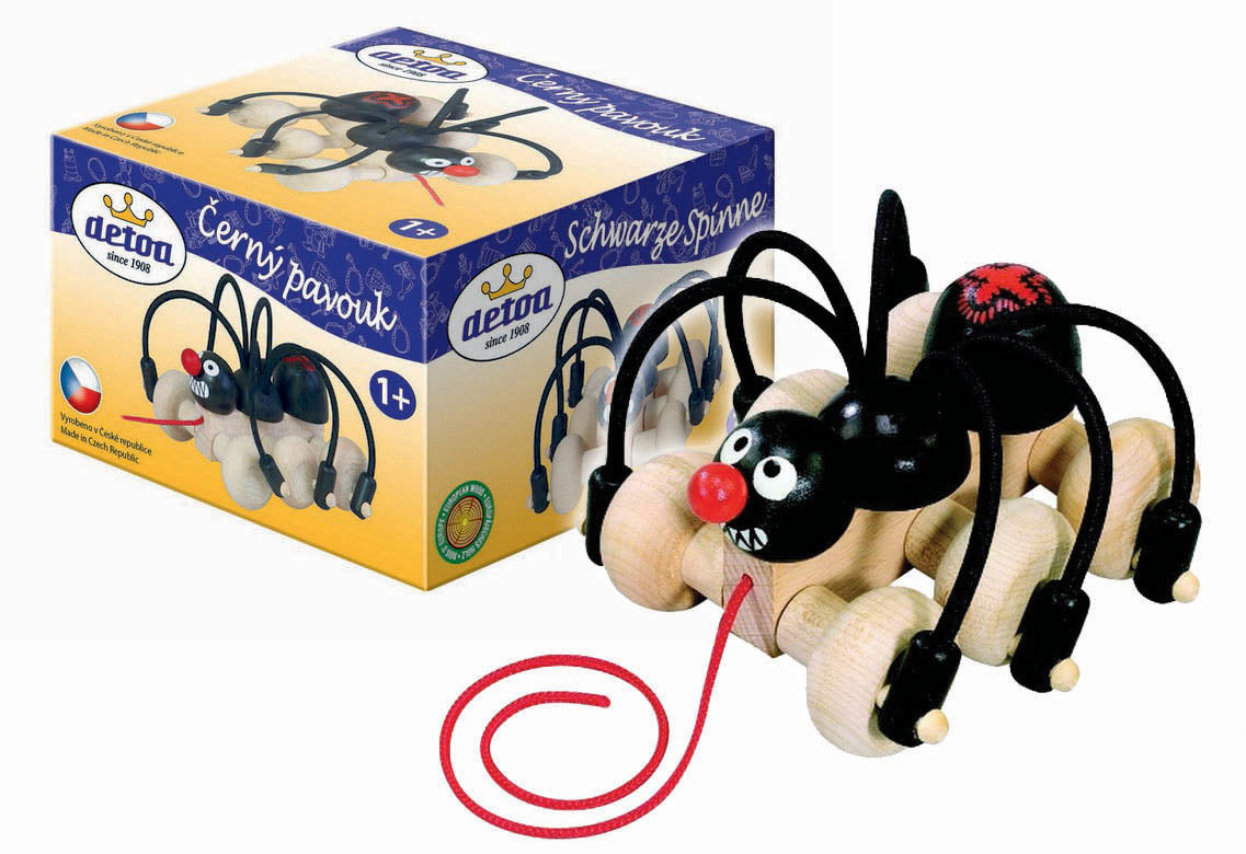 Pavouk tahaci dreveny | Czech Toys | czechmovie