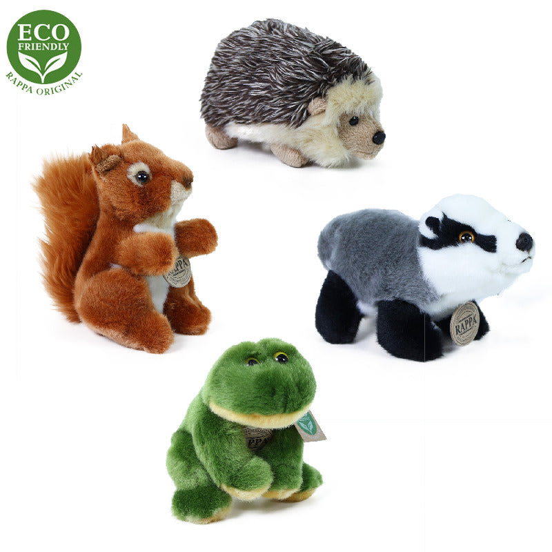 Plysova zviratka lesni 16 cm 4 druhy ECO-FRIENDLY | Czech Toys | czechmovie