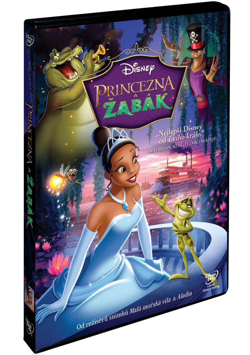 Princezna zabak DVD / Die Prinzessin und der Frosch