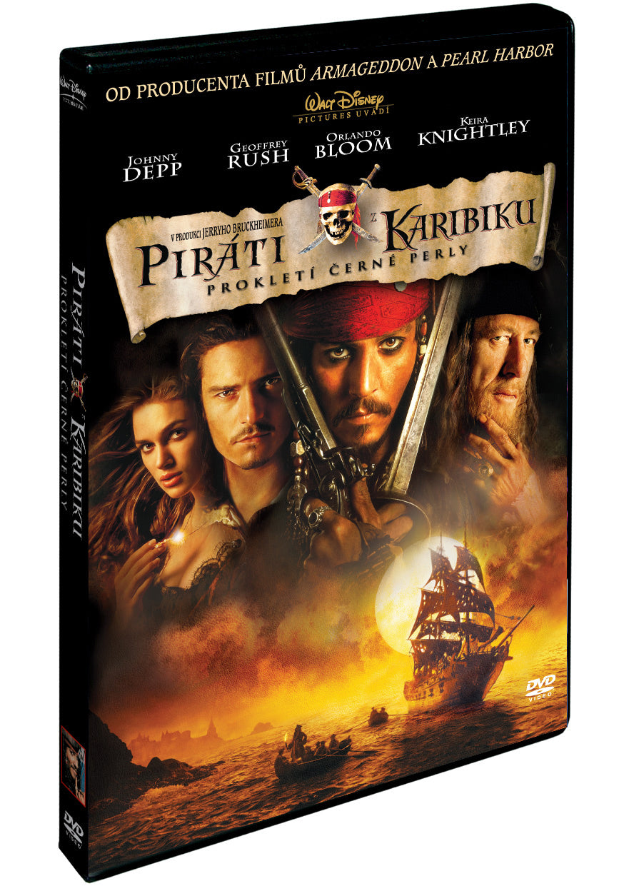 Pirates of the Caribbean: Prokleti Cerne perly DVD / Pirates of the Caribbean: The Curse of the Black Pearl
